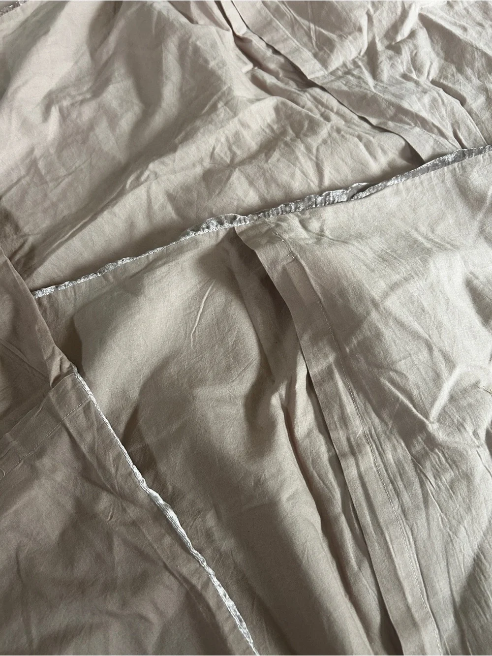Set of 4 West Elm Velvet Pillow Cases in Dusty Rose Pink